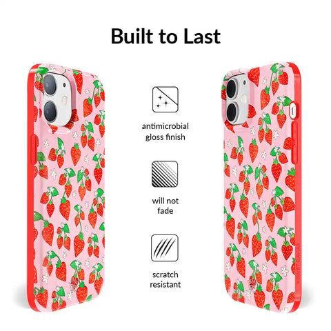 Strawberry Sweethearts iPhone Case