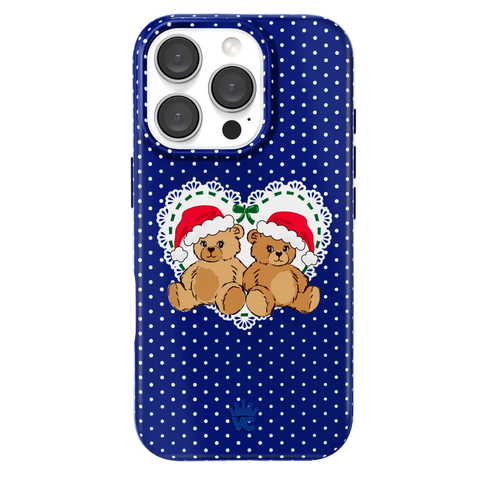Winter Teddy iPhone Case