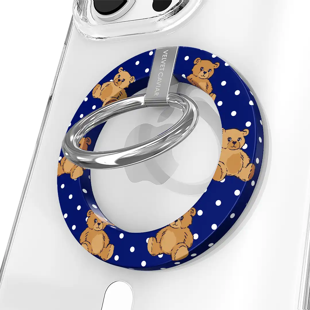 Winter Teddy MagSafe Grip Ring