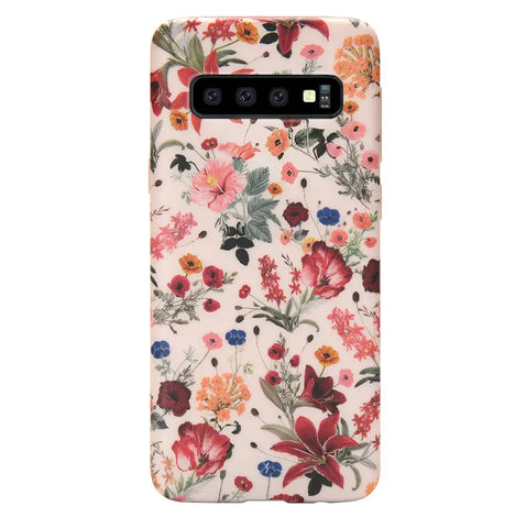 Nude Vintage Floral Samsung Galaxy Case
