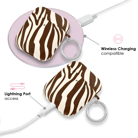 Coco Zebra AirPod Case
