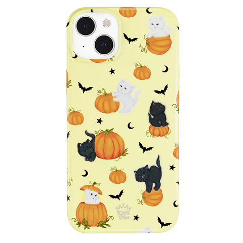 Purrfect Pumpkins iPhone Case